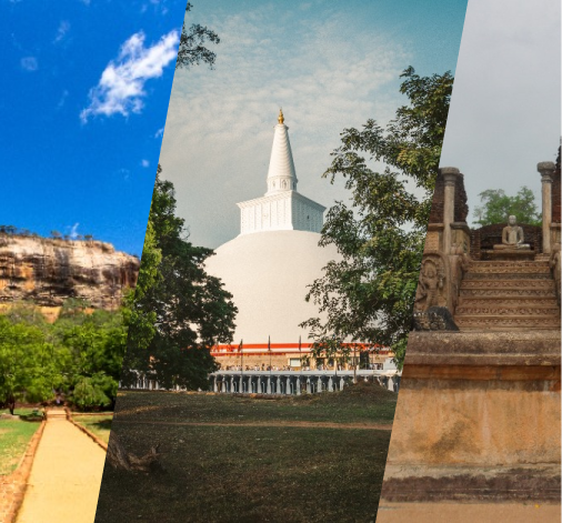 Sigiriya Anuradhapura Polonnaruwa